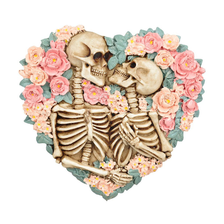 Skeletons Embrace Incense Burner - 5.25" x 5.5" - Headshop.com