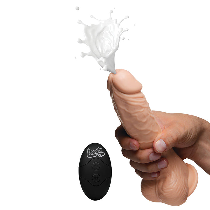 Loadz 7 in. Squirting Dildo Light - Headshop.com