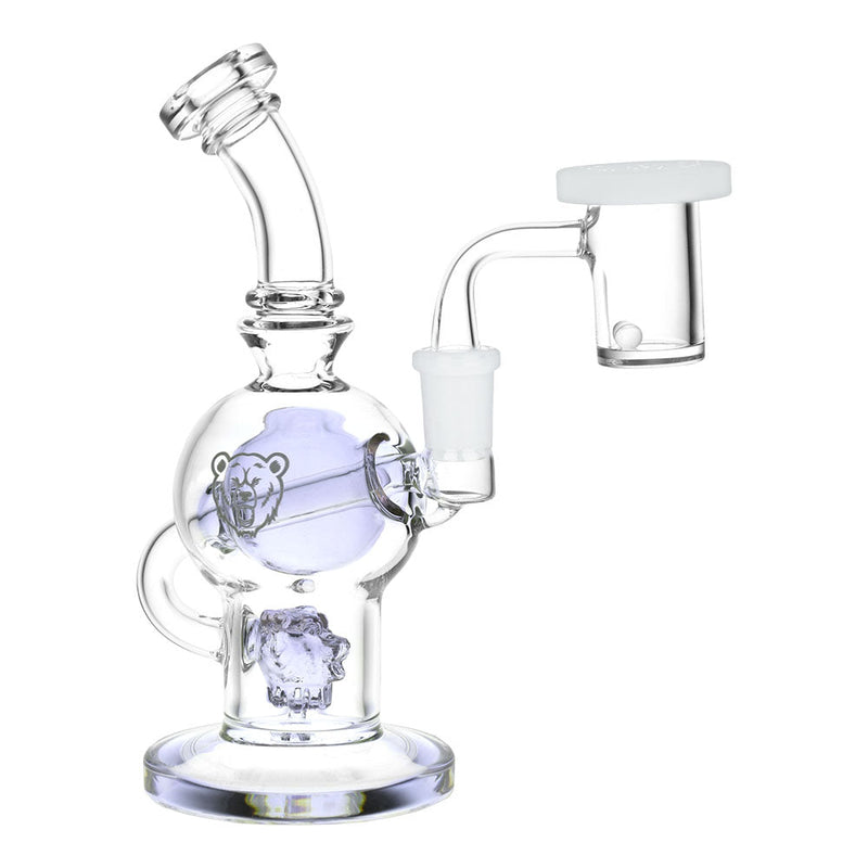 Bear Quartz BQ Sphere Dab Rig Box Set | 7" | 14mm F - Headshop.com