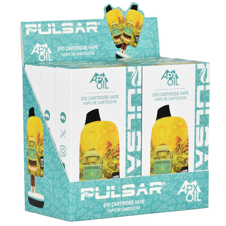 Pulsar APX Oil 510 Vaporizer | Design Series | 1000mAh | 6pc Display - Headshop.com