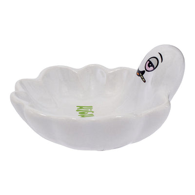 Fujima Ghosty High Spirits Ceramic Ashtray - 5.5"x5" - Headshop.com