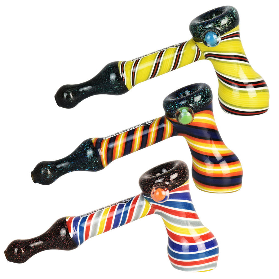 Pulsar Cosmic Confection Hammer Bubbler - 5"/Colors Vary - Headshop.com
