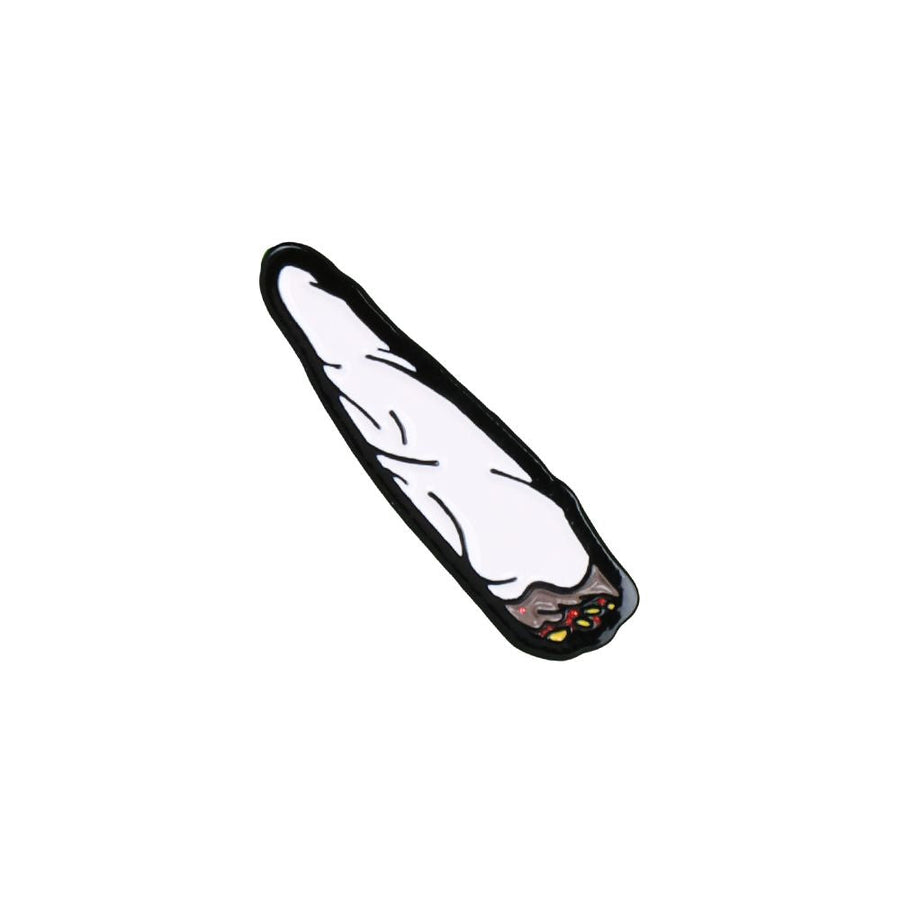 Wood Rocket Soft Enamel Lapel Pin - Joint - Headshop.com
