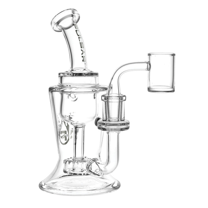 Pulsar Incycler Rig w/ Circ Perc - 6.75" / 14mm F / Clear - Headshop.com