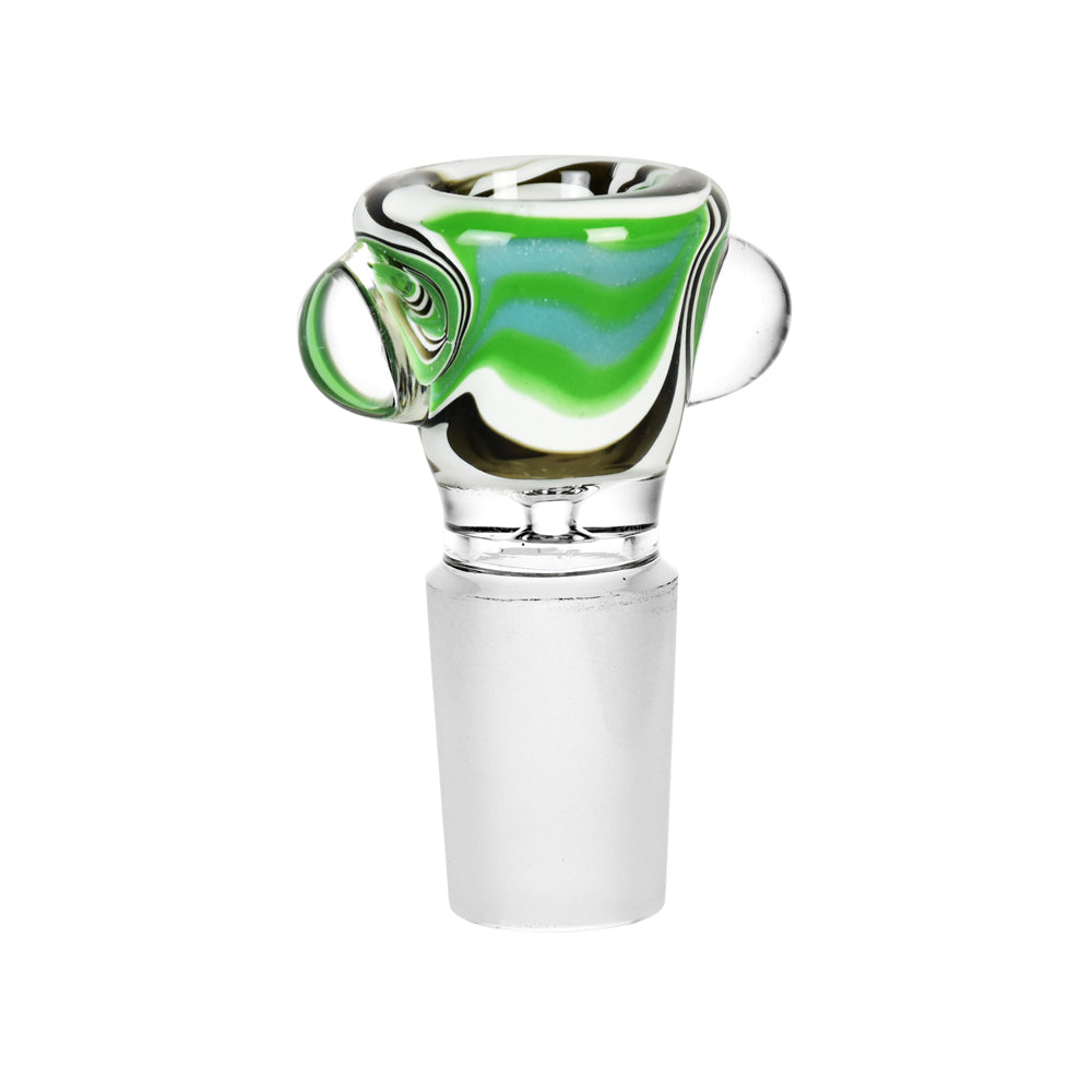 Sunrise Swirl Glass Bong Bowl - Headshop.com