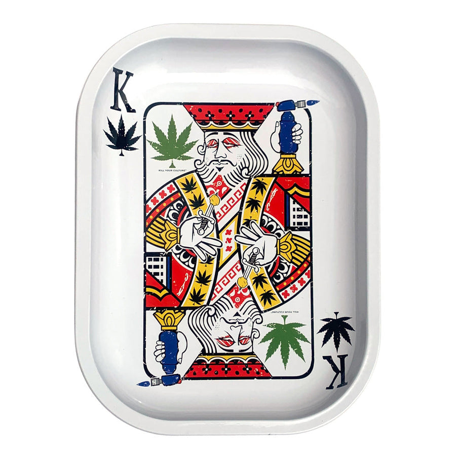 Kill Your Culture Rolling Tray - 5.5"x7" / King of Concentrates - Headshop.com