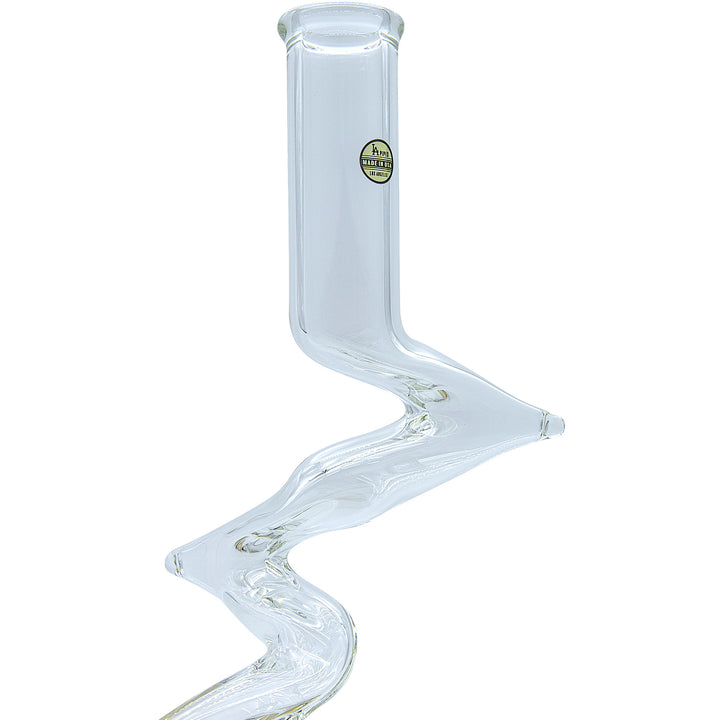 LA Pipes "Switchback" Bubble Base Bong - Headshop.com
