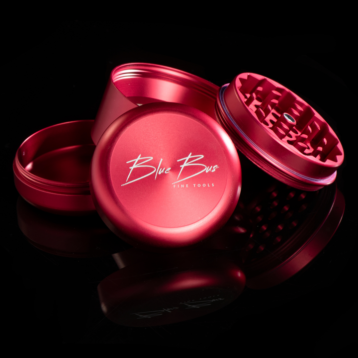 Bluebus Mars Grinder 2.2" Black - Headshop.com