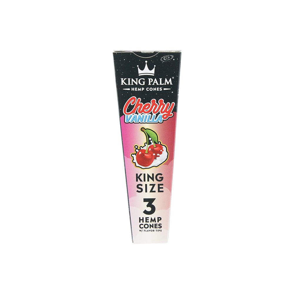 King Palm Hemp Cones | 3pc | King Size | 30pk Display - Headshop.com
