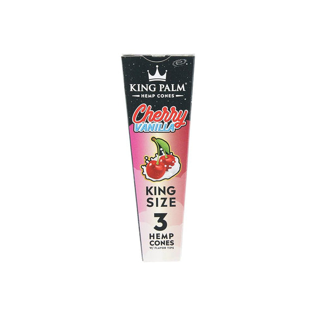 King Palm Hemp Cones | 3pc | King Size | 30pk Display - Headshop.com