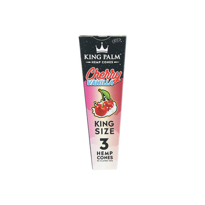 King Palm Hemp Cones | 3pc | King Size | 30pk Display - Headshop.com