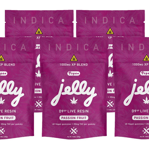 Not Your Bakery Jelly D9XP Vegan Gummies | 1000mg | 40pc | 5pk Bundle