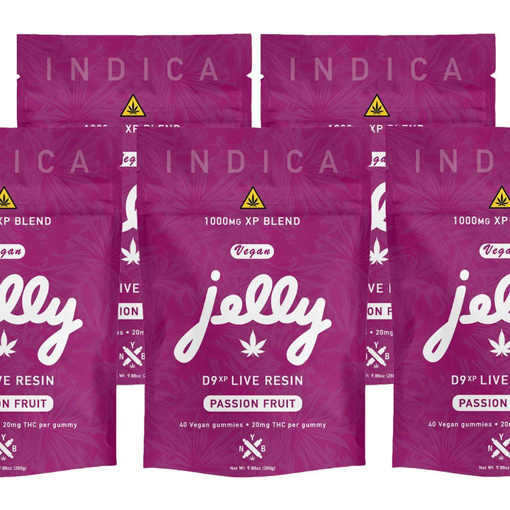 Not Your Bakery Jelly D9XP Vegan Gummies | 1000mg | 40pc | 5pk Bundle