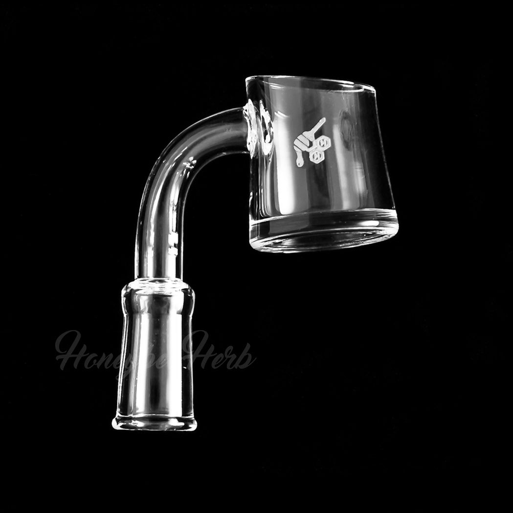 FAT BOTTOM QUARTZ BANGER - 90° DEGREE | YL - Headshop.com