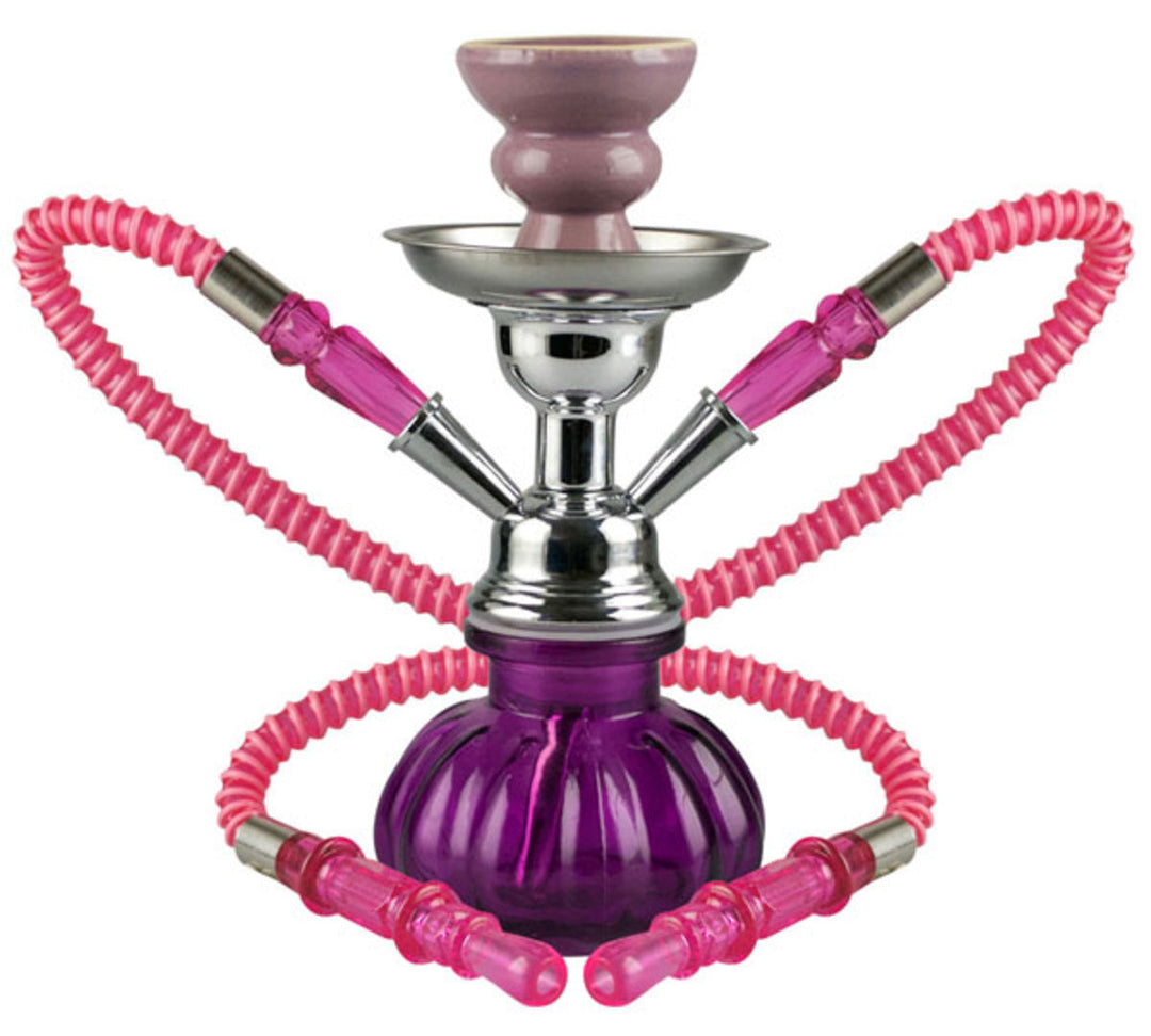 10" Pumpkin 2-Hose Premium Hookah - Headshop.com