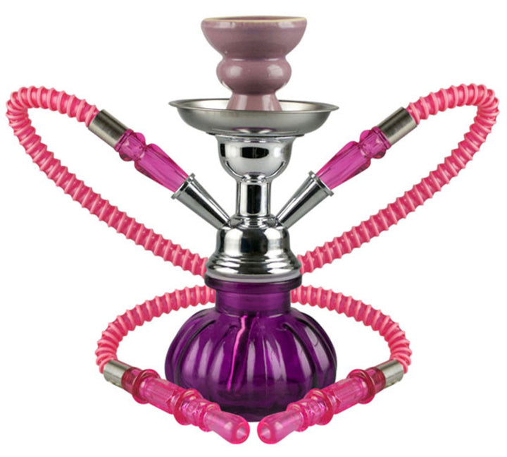 10" Pumpkin 2-Hose Premium Hookah - Headshop.com