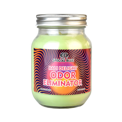 Special Blue Odor Eliminator Candle - Headshop.com