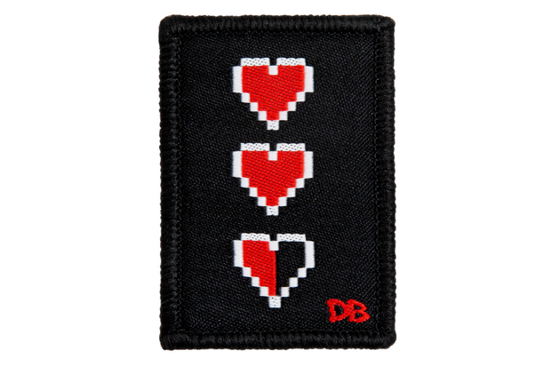 Pixel Hearts Patch - Headshop.com