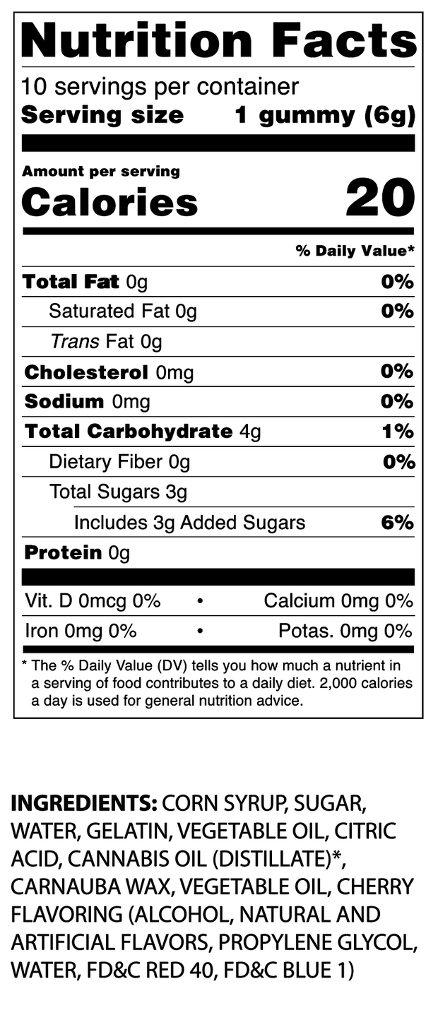 CBD Gummies - 20MG (10pc)