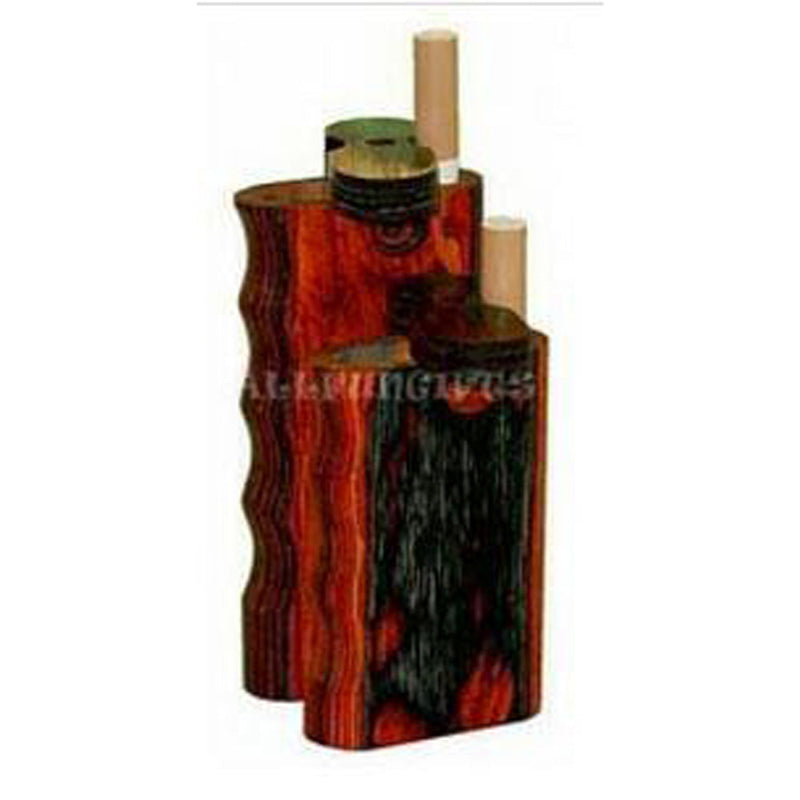 Large Multi-Colored Wood Smoke Stopper - Colors Vary - Headshop.com