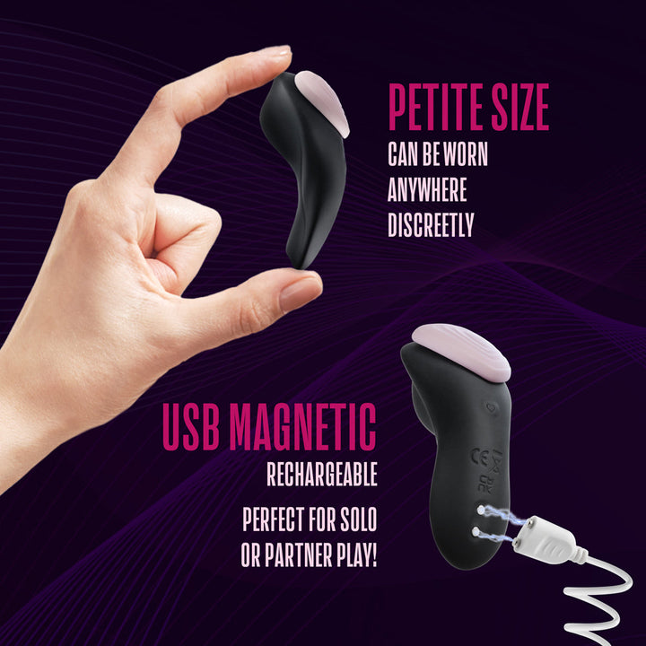 Temptasia Heartbeat Panty Vibe with Remote Pink - Headshop.com