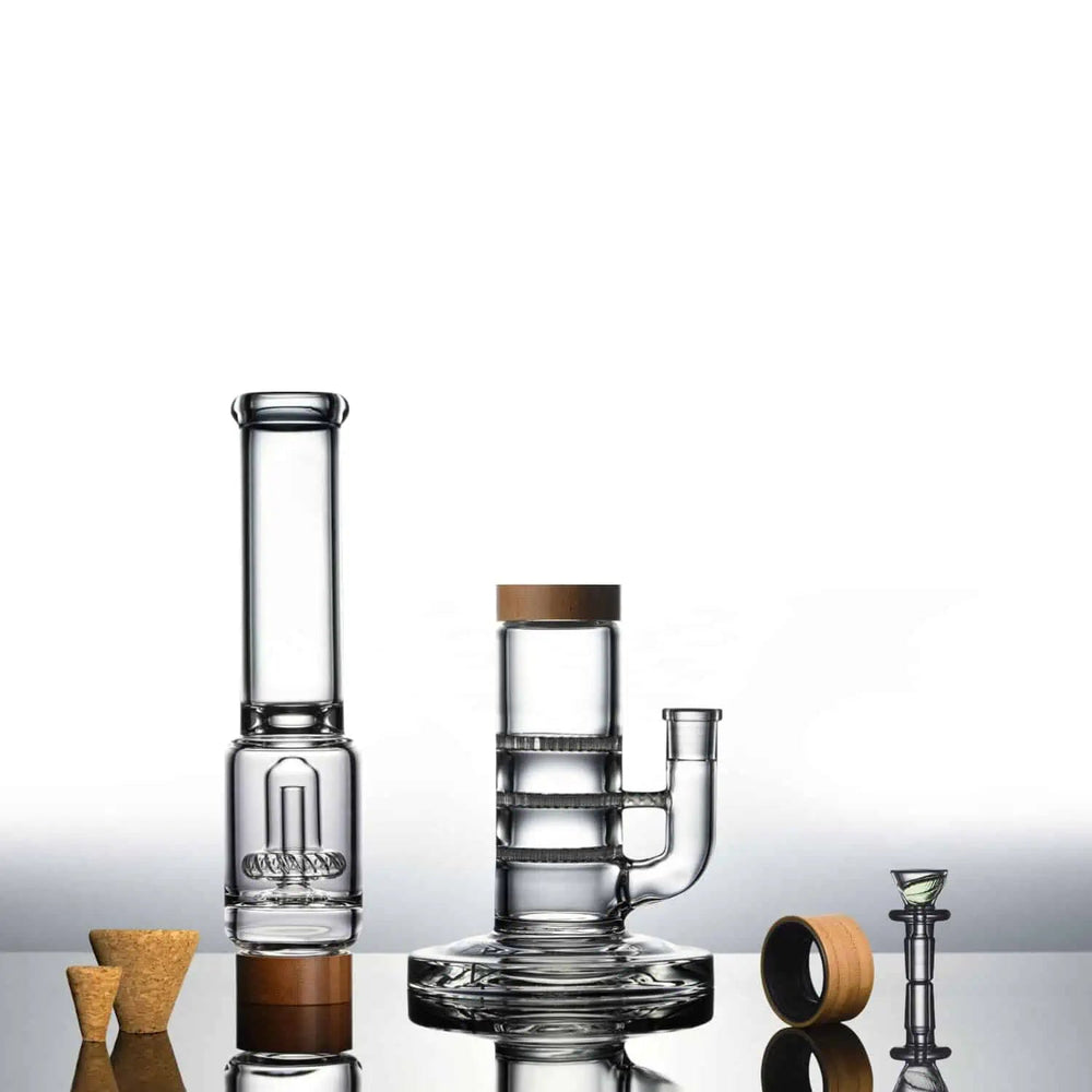 Vitae Glass 16" Tri-UFO Bong - Headshop.com