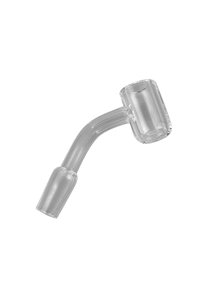 Flat Top Quartz Banger Male Joint Nail - 14mm & 45 Degree - Headshop.com