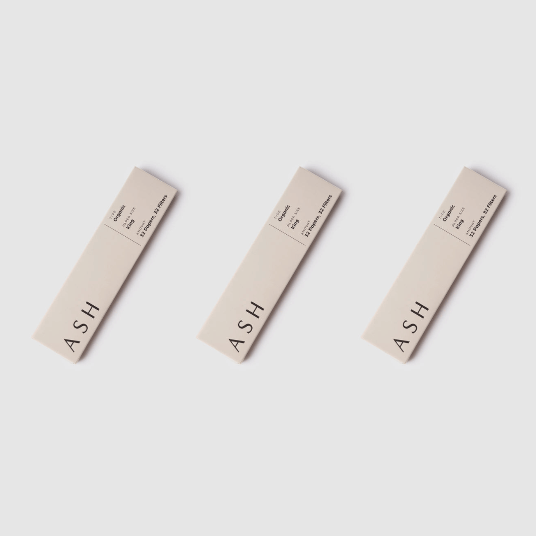 ASH Rolling Paper | King | Organic - Headshop.com