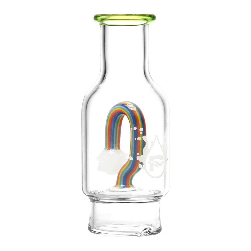 Pulsar Rainbow Resilience Bubbler Attachment for Puffco Peak/Pro - 4.75" - Headshop.com