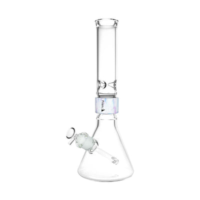 Prism Standard Beaker Single Stack Water Pipe | 14" | 14mm F | Clear - Headshop.com