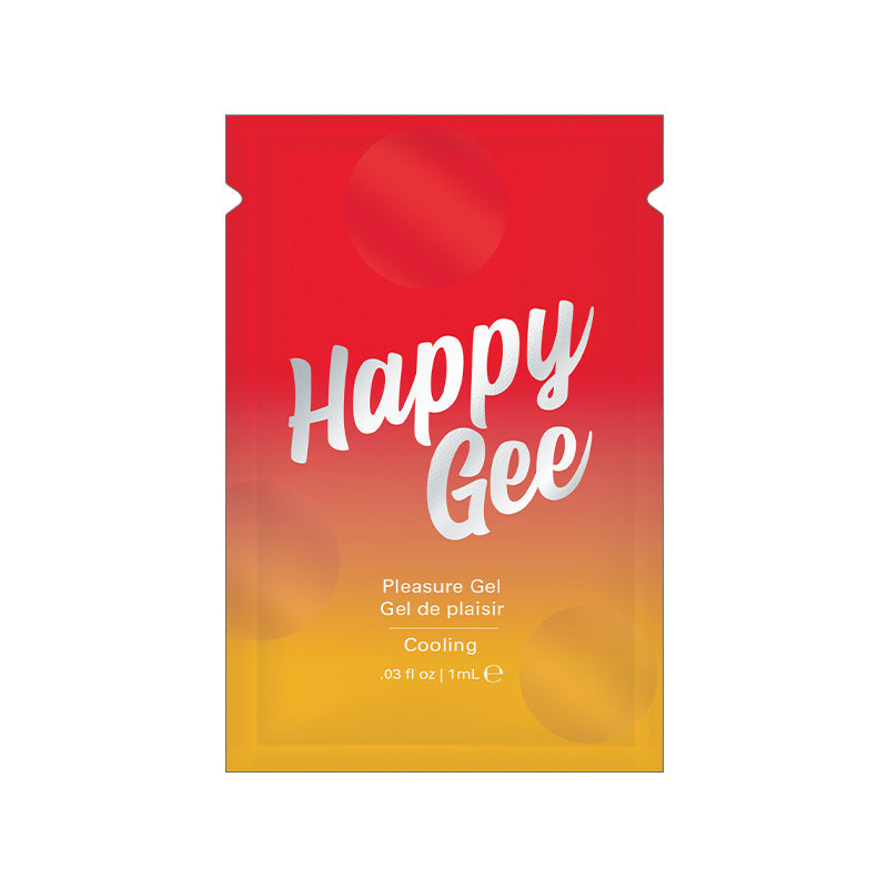 Jelique Happy Gee Cooling Pleasure Gel .03 oz Foil - Headshop.com