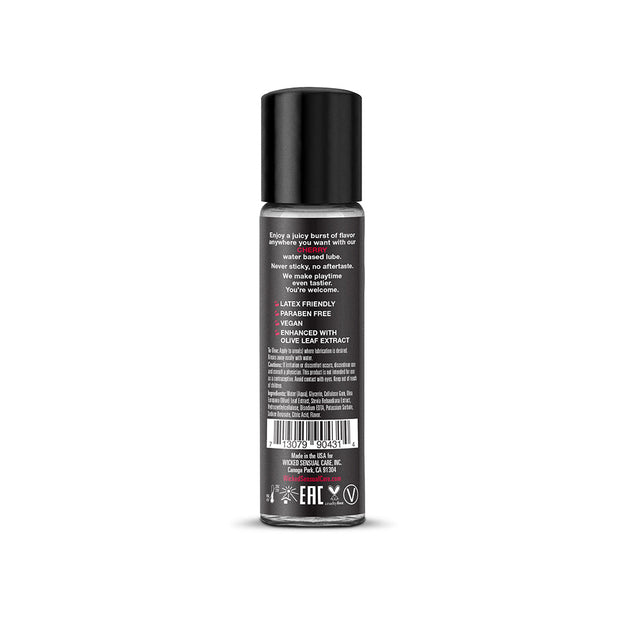 Wicked Aqua Cherry Water-Based Lubricant 1 oz. - Headshop.com