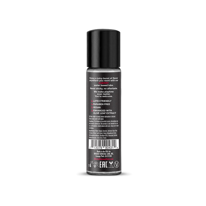 Wicked Aqua Cherry Water-Based Lubricant 1 oz. - Headshop.com