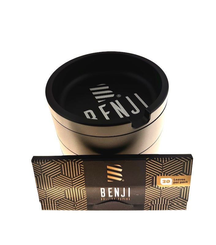 Benji XL Ashtray Grinder (4") - Headshop.com