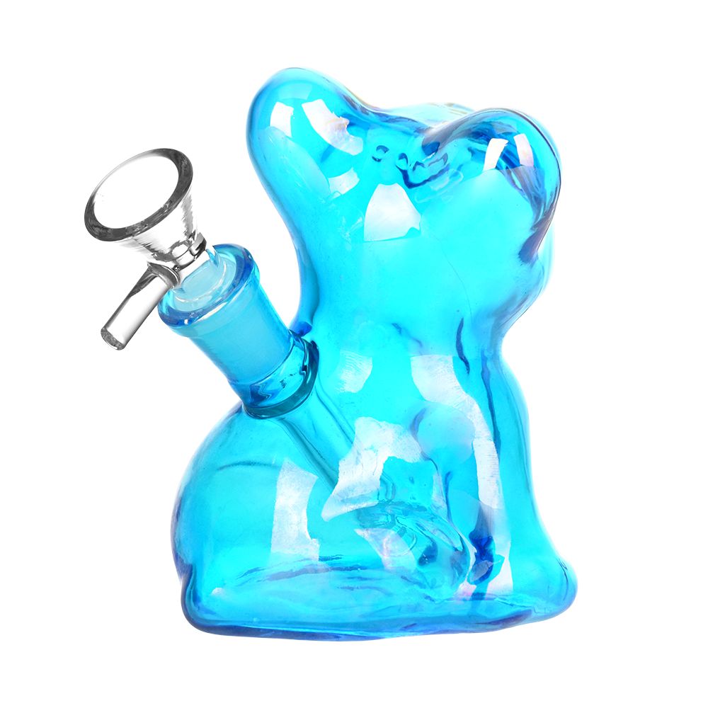 French Bulldog Glass Water Pipe - 4.25" / 14mm F - Headshop.com