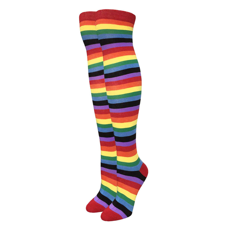 Julietta Rainbow Over the Knee Socks - Headshop.com