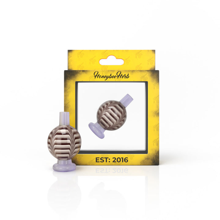 HoneyBee Herb Ribbon bubble Carb Cap - Headshop.com