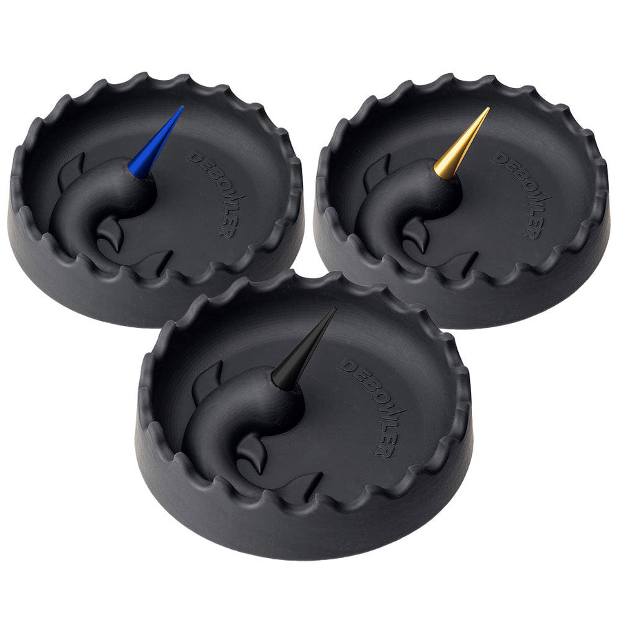 Debowler Narwhal Silicone Ashtray - 5" / Colors Vary - Headshop.com