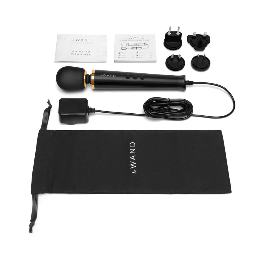 Le Wand Powerful Petite Plug-In Black - Headshop.com