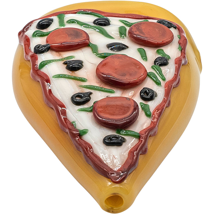 LA Pipes "Potperoni" Glass Pizza Pipe - Headshop.com
