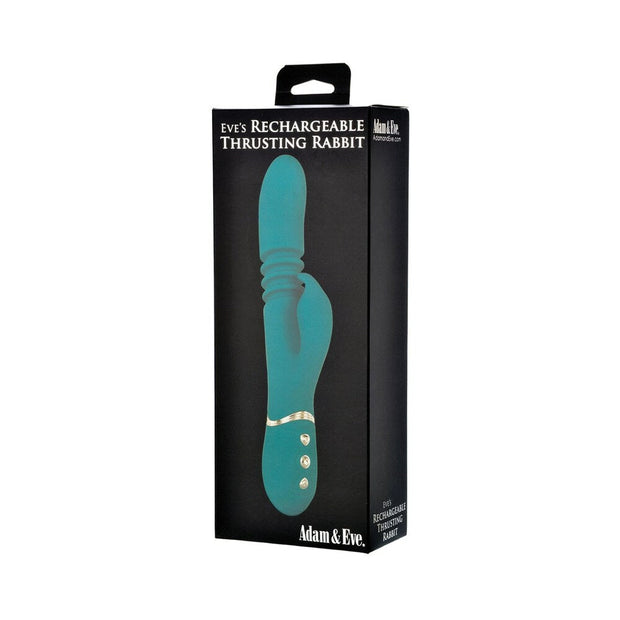Adam & Eve Eve's Rechargeable Thrusting Rabbit - Headshop.com