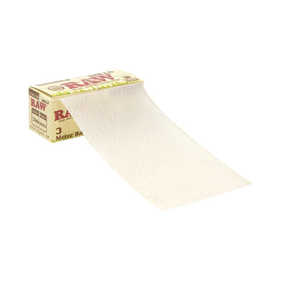 12PC DISP- RAW Organic Hemp Rolls Rolling Paper -3m/King Size Wide - Headshop.com