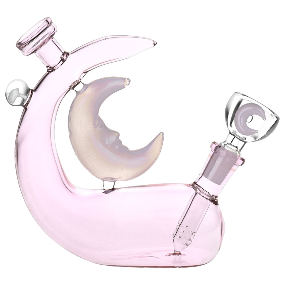 Lunar Lounger Glass Water Pipe - 5.75" / 14mm F - Headshop.com