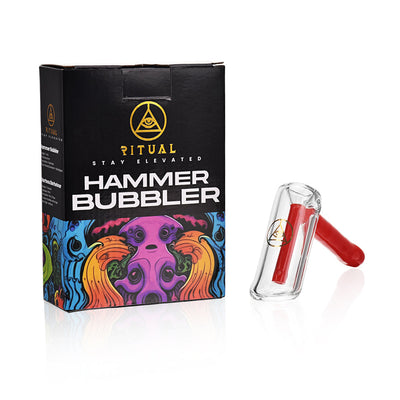 Ritual Smoke - Hammer Bubbler - Crimson - Headshop.com