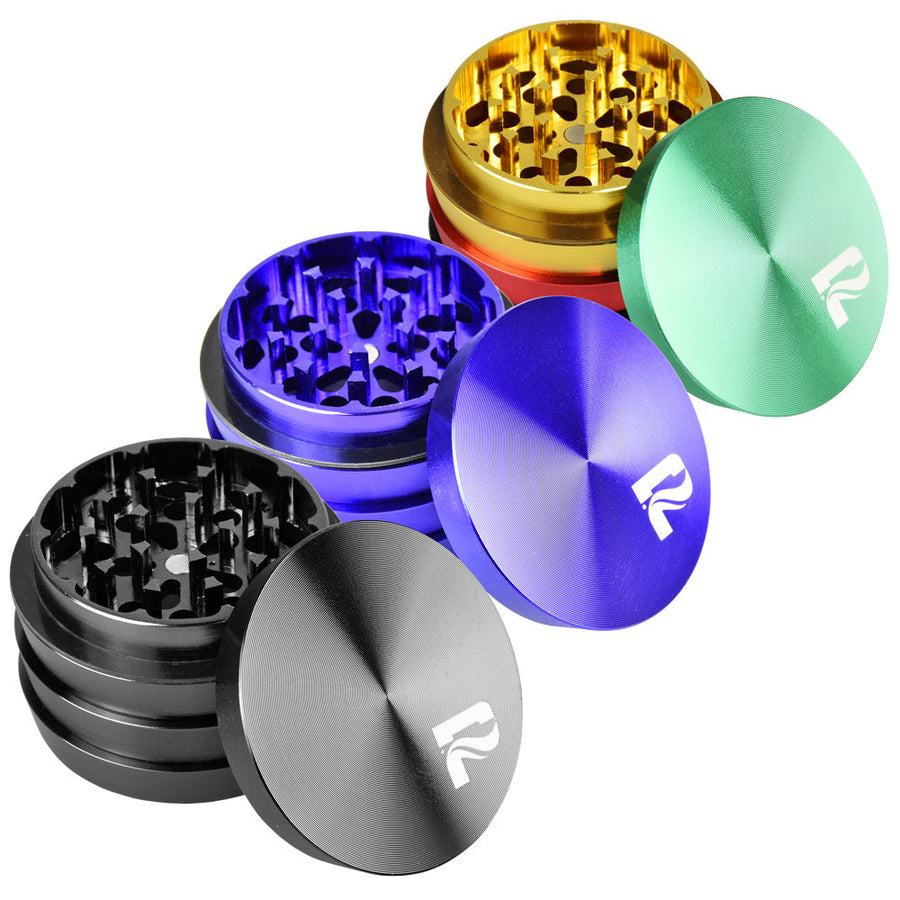 Pulsar 4pc Aluminum Tiered Grinder | 2 Inch - Headshop.com