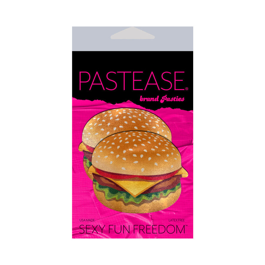 Pastease Burger: Delicious Cheeseburger Nipple Pasties - Headshop.com