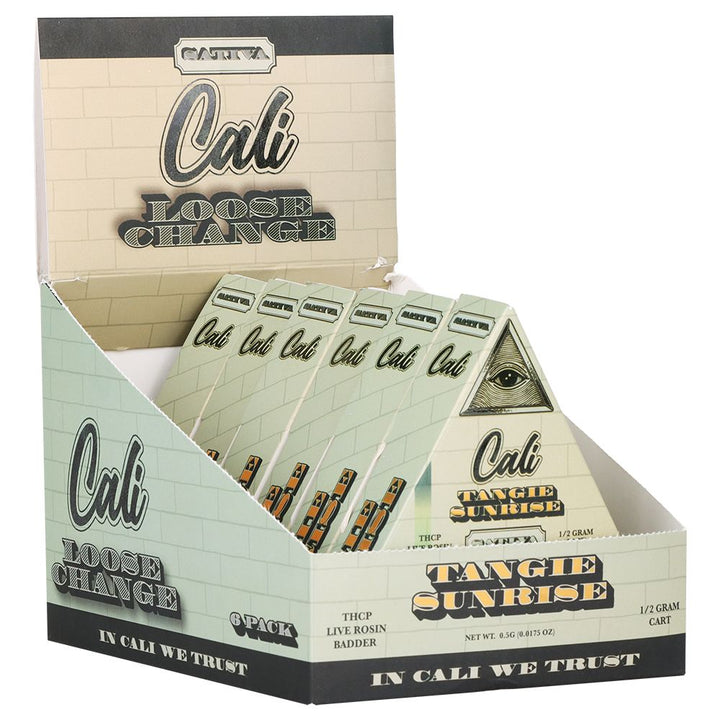 Cali Extrax Loose Change THCP Live Rosin Badder Cartridge | 0.5g | 6ct Display
