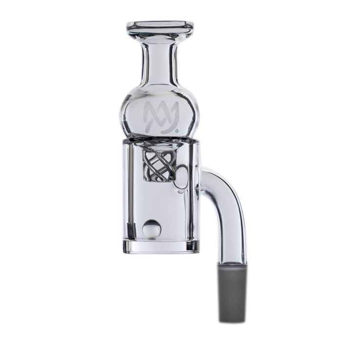 MJ Arsenal Premium Half Weld Clear Quartz Banger - Headshop.com