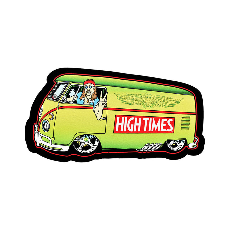 High Times x Pulsar Die Cut DabPadz Dab Mat - Van / 10" x 5" - Headshop.com