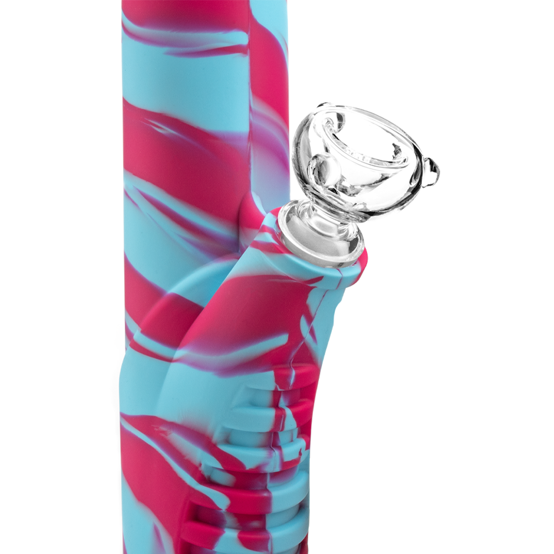 Medusa Customs Silicone Straight Tube w/Percolator - Headshop.com